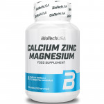 Biotech USA Calcium Zinc Magnesium 100tabs