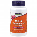 NOW MK-7 Vitamin K-2 100mcg 120vegcaps