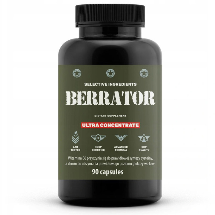 Berrator 90 kapsułek od FitLabs – spalacz pozwalający na zgubienie zbędnych kilogramów oraz przyspieszenie metabolizmu!