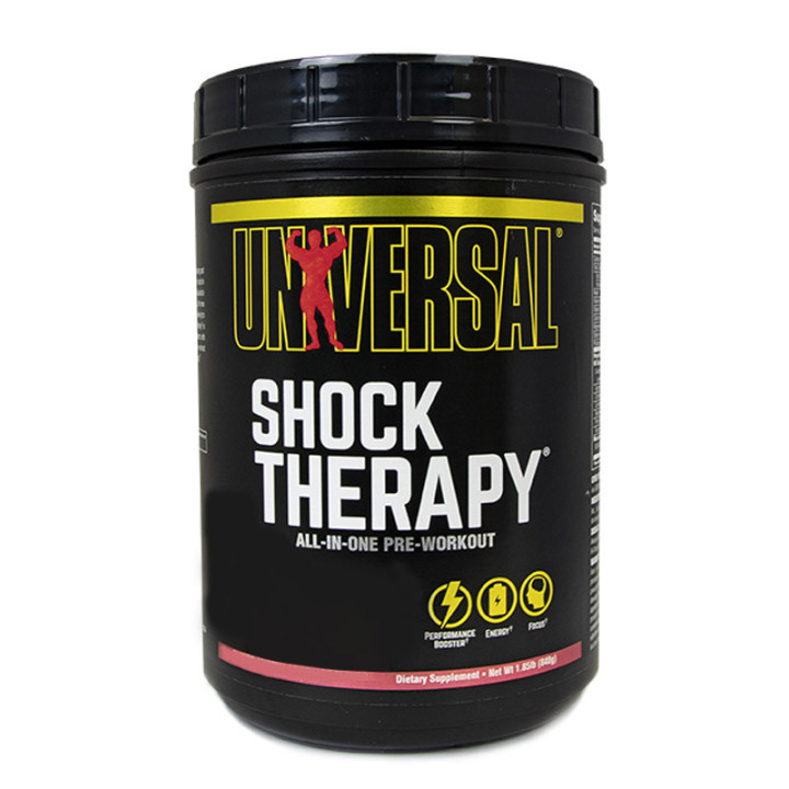 Shock Therapy 840g, Universal – wznieś się na wyższy poziom treningu dzięki dobranym składnikom aktywnym!