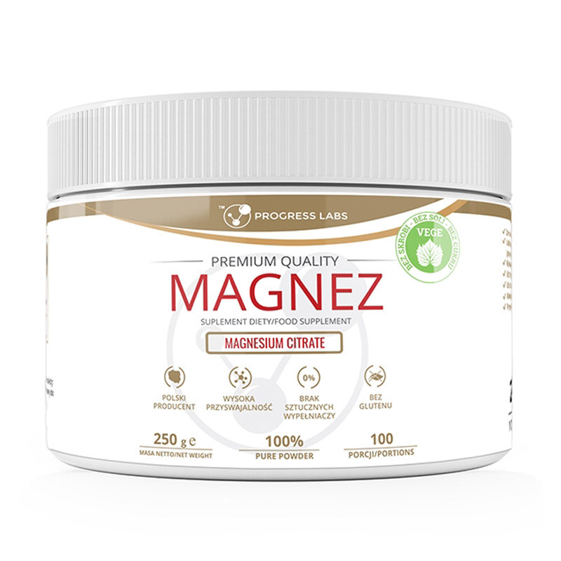 PROGRESS LABS Magnez Magnesium Citrate 250g