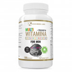 PROGRESS LABS Multi Witamina+Prebiotyk For Men 120caps