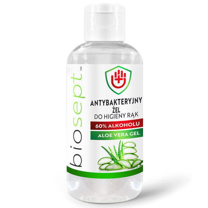 Antybakteryjny Żel Do Higieny Rąk 60% Alkoholu 100ml, BioSept – skuteczny płyn antybakteryjny gotowy do użycia!