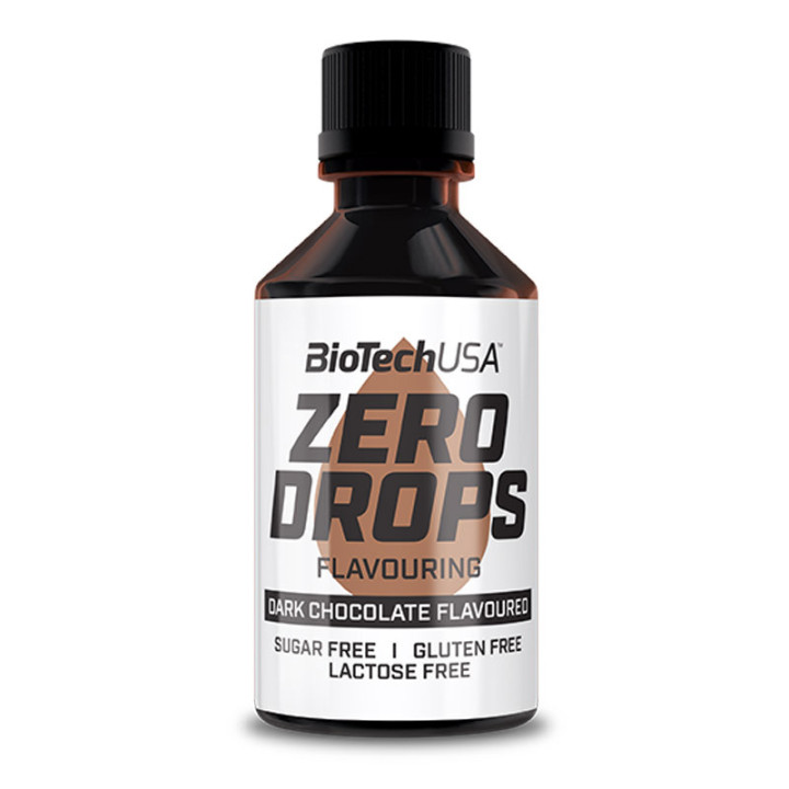 Zero Drops 50ml, Biotech USA – idealne urozmaicenie diety redukcyjnej i nie tylko!