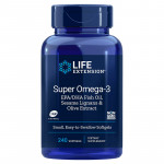 LIFE EXTENSION Super Omega-3 EPA/DHA With Sesame Lignans&Olive Fruit Extract 240caps