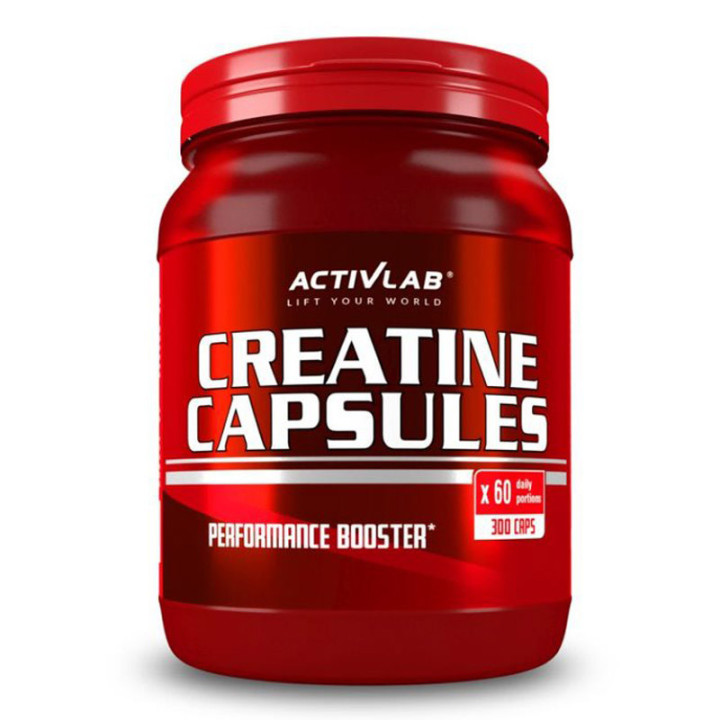 ACTIVLAB Creatine Capsules 300caps, monohydrat kreatyny w kapsułkach
