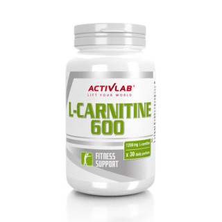 L-Carnitine 600 60 kapsułek, Activlab – skuteczna l-karnityna zwalczająca nadmiar tkanki tłuszczowej oraz dodająca energii!