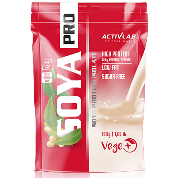 Soja Pro 750g, Activlab – wysokiej jakości izolat białka sojowego bogatego w aminokwasy!