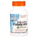 DOCTOR'S BEST Fully Active Folate 800 60vegcaps