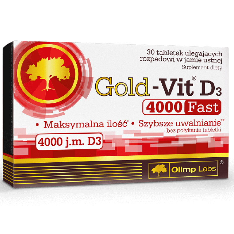 OLIMP Gold-Vit D3 Fast 4000 30tabs