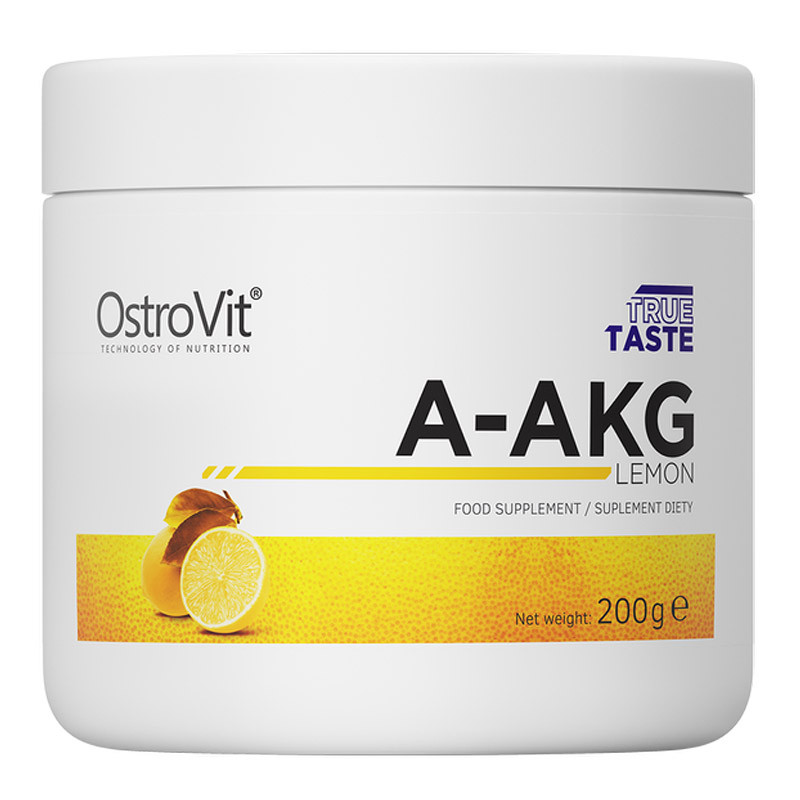 A-akg 200g, Ostrovit - najwyższej jakości alfaketoglutaran argininy  powodujący napływ krwi do mięśni!