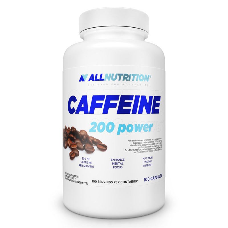 ALLNUTRITION Caffeine 200 Power 100caps