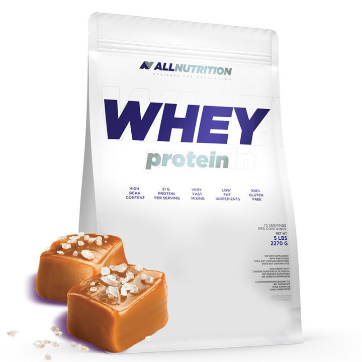Whey Protein 2270g, Allnutrition – idealne źródło białka dla każdego sportowca i aktywnych osób!