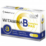 Xenico Pharma XeniVit Bio Witamina B Complex Max 30vegcaps