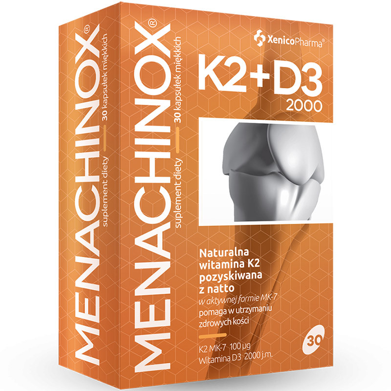 Xenico Pharma Menachinox K2+D3 2000 30caps