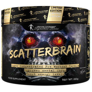 Scatterbrain Limited Edition 222g, Kevin Levrone – innowacyjny suplement przedtreningowy o sprawdzonym i skutecznym składzie!