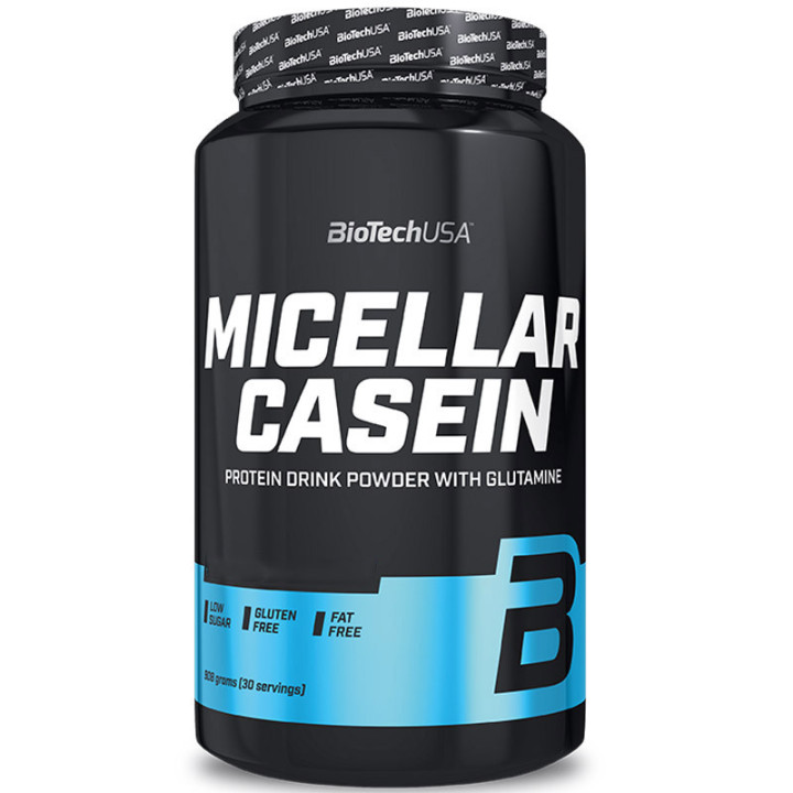 Micellar Casein 908g, Biotech USA – micelarna kazeina o długim czasie wchłaniania na przyrost masy mięśniowej!
