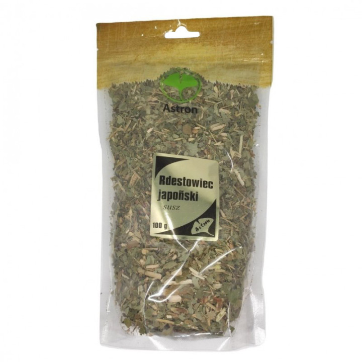 Rdestowiec Japoński 100g, Astron – wspiera układ odpornościowy a także wspomaga procesy odtruwania organizmu!
