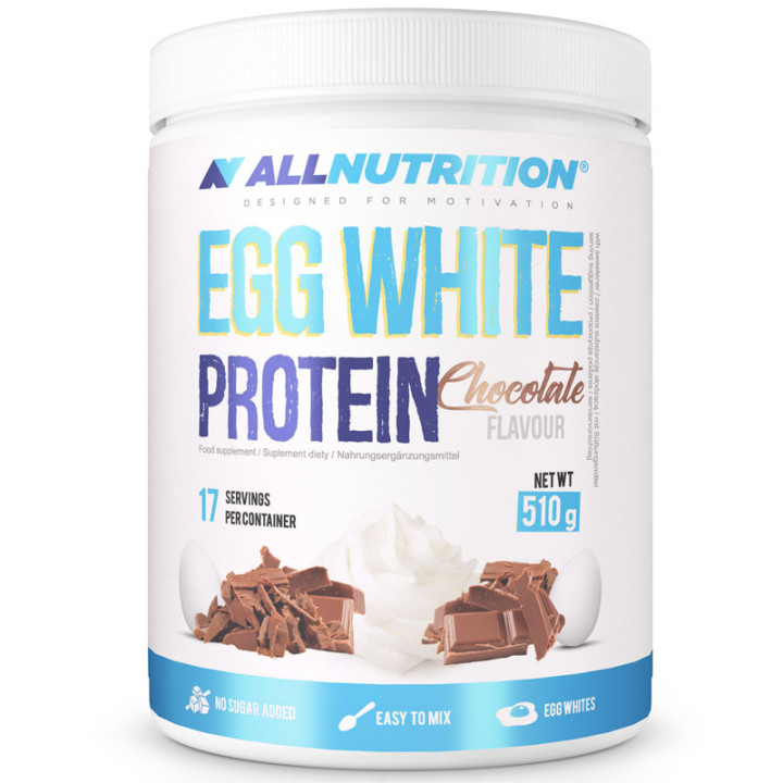 Egg White Protein 510g, Allnutrition – 100% najwyższej jakości koncentratu białek jaj!