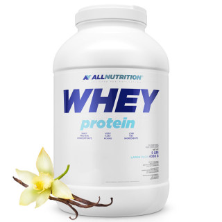 Whey Protein 4080g, Allnutrition – idealne źródło białka dla każdego sportowca i aktywnych osób!