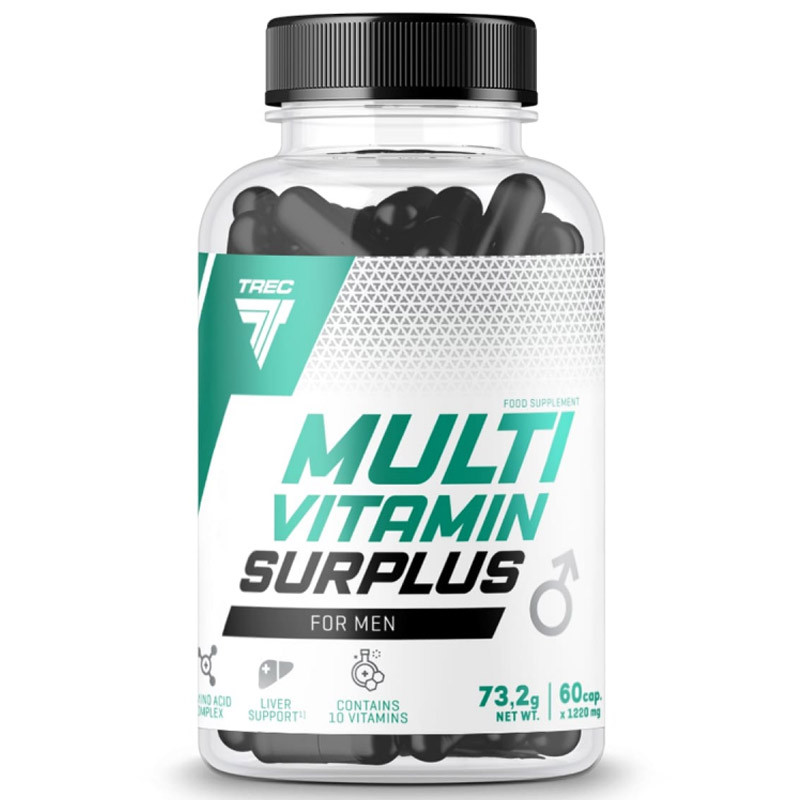 TREC Multi Vitamin Surplus For Men 60caps