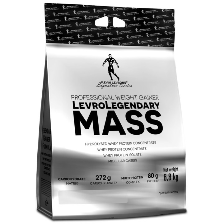 Levro Legendary Mass 6800g, Kevin Levrone – odżywka węglowodanowo-białkowa typu gainer zawierająca węglowodany i białka pochodzą
