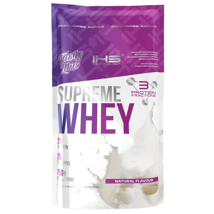 Supreme Whey 750g, Ihs – odżywka białkowa wspierająca rozbudowę masy mięśniowej!