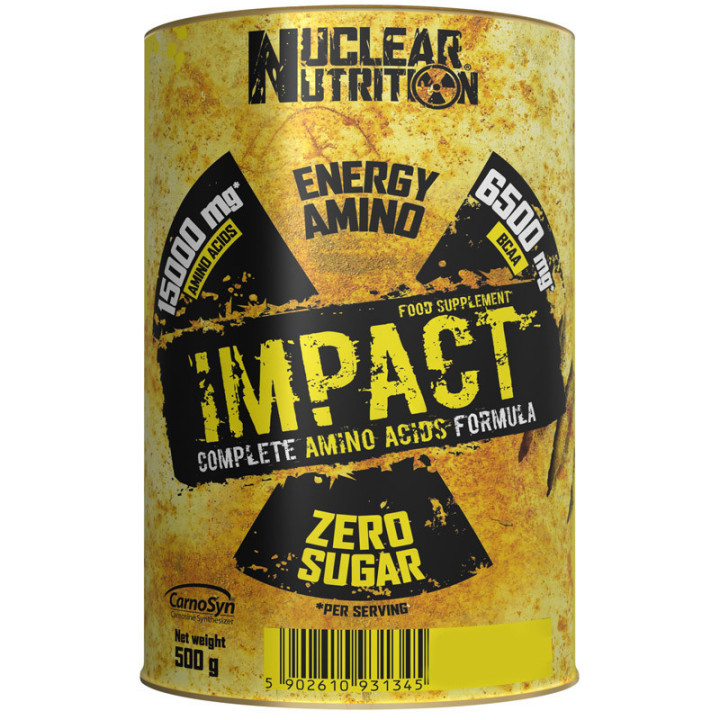 Impact Complete Amino Acids Formula 500g, Nuclear Nutrition – kompleksowa mieszanka przed i w trakcie treningu!