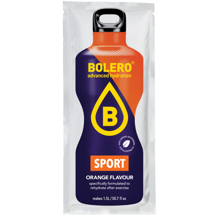 Advanced Hydration Sport 9g, Bolero – niskokaloryczny napój smakowy instant w proszku z dodatkiem elektrolitów!
