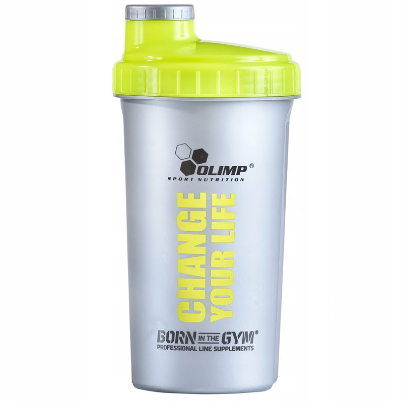 OLIMP Shaker Change Your Life Silver 700ml