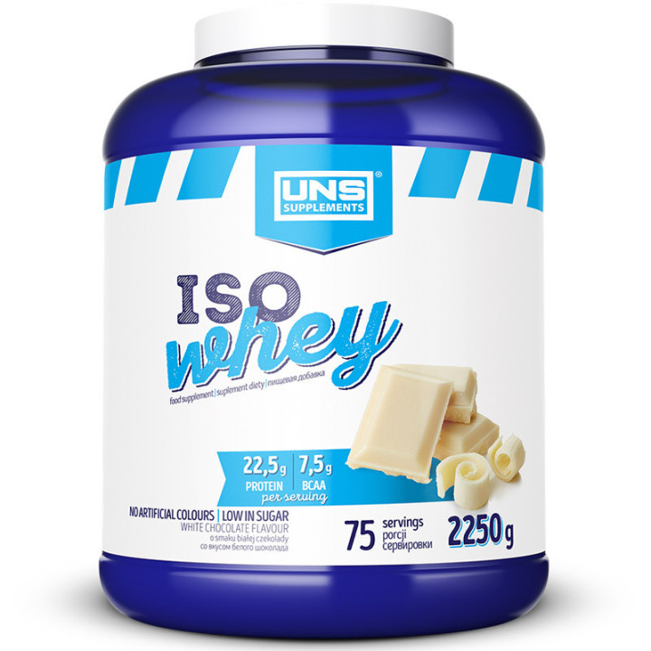 Iso Whey 2250g, Uns-mieszanka białek serwatkowych oraz izolatu białek serwatkowych