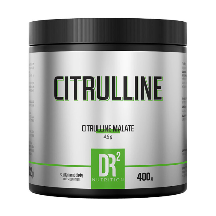 Citrulline 400g, DR2 Nutrition – najwyższej jakości jabłczan cytruliny bez zbędnych dodatków!
