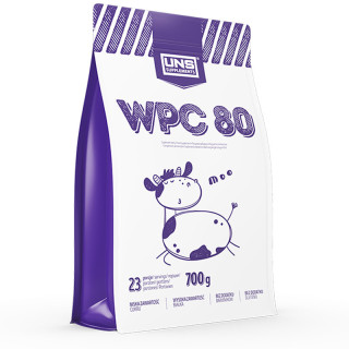 WPC 80 700g, Uns – koncentrat białka serwatkowego bez zbędnych dodatków!