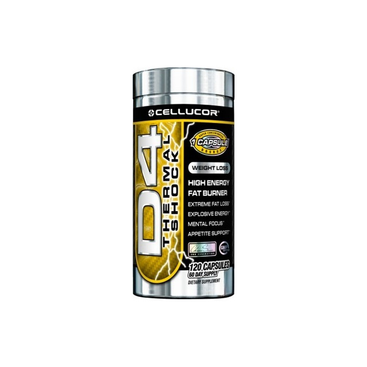 Cellucor D4 Therma Shock 60 caps