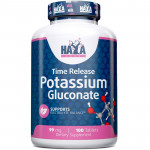 HAYA LABS Time Release Potassium Gluconate 99mg 100tabs