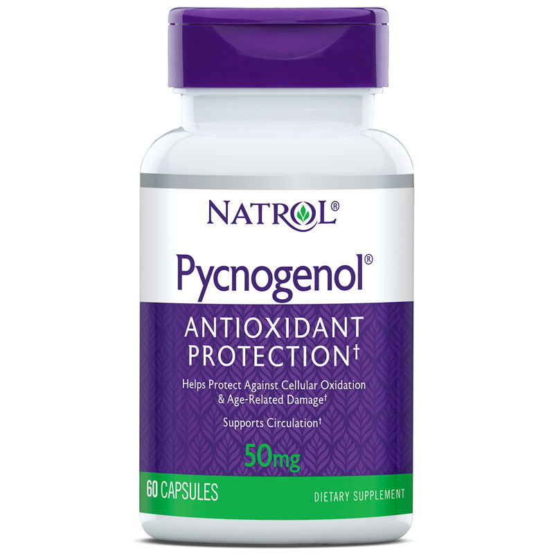 NATROL Pycnogenol 50mg 60caps