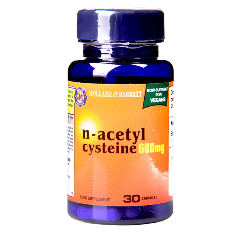 HOLLAND & BARRETT N-Acetyl Cysteine 600mg 30caps