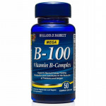 HOLLAND & BARRETT Mega B-100 Vitamin B-Complex 50tabs