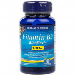 HOLLAND & BARRETT Vitamin B2 Riboflavin 100mg 100tabs