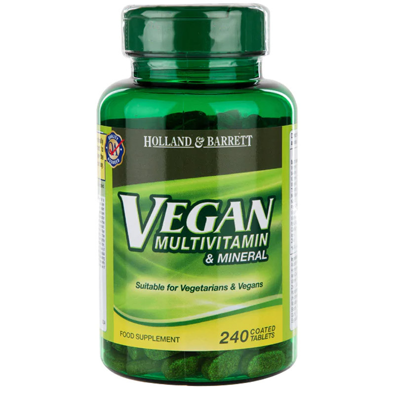 HOLLAND & BARRETT Vegan Multivitamin&Mineral 240tabs