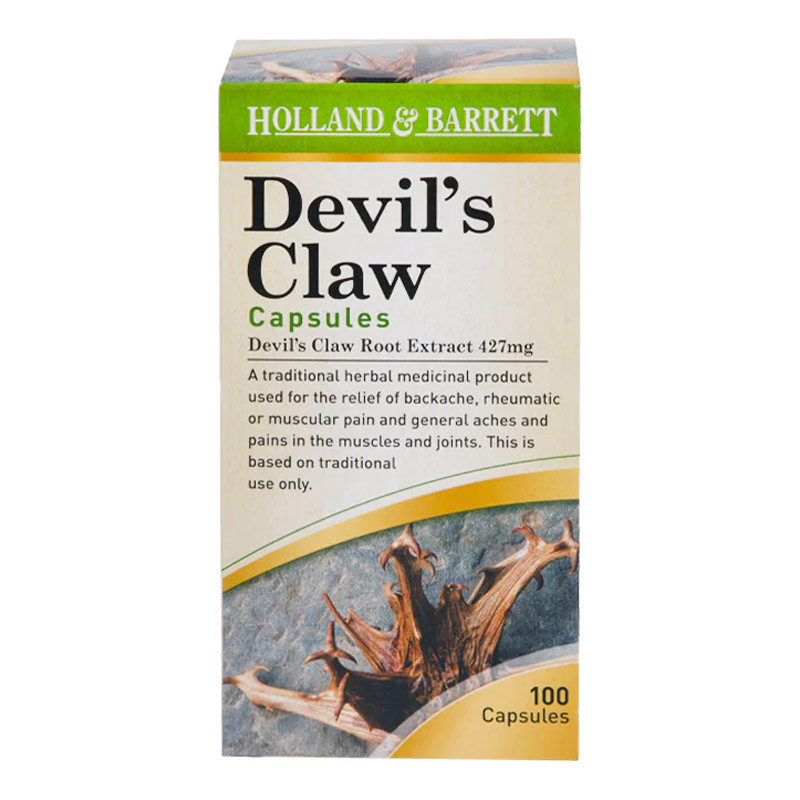 HOLLAND & BARRETT Devil's Claw Capsules 100caps