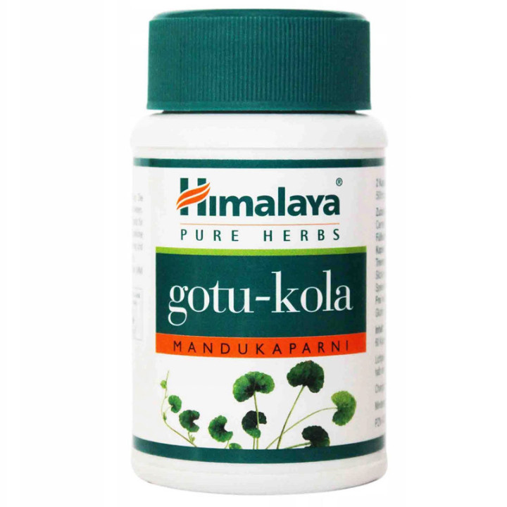 Gotu-Kola Mandukaparni 60 kapsułek, Himalaya – wspiera pamięć i koncentrację!