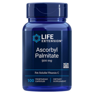 Ascorbyl Palmitate 500mg 100 kapsułek, Life Extension – skutecznie wzmacnia układ sercowo-naczyniowy!
