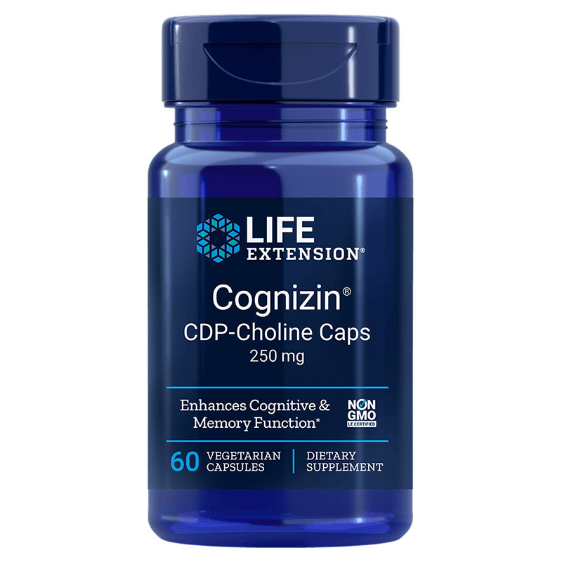 LIFE EXTENSION Cognizin CDP-Choline Caps 250mg 60vegcaps