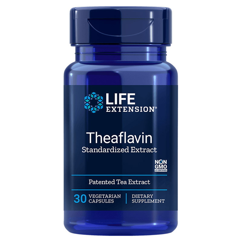 LIFE EXTENSION Theaflavin Standardized Extract 30vegcaps