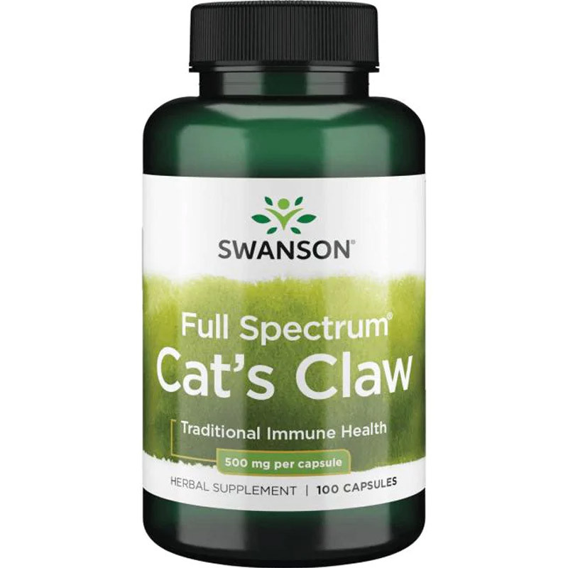 SWANSON Full Spectrum Cat's Claw 500mg 100caps