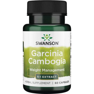 Garcinia Cambogia 60 kapsułek, Swanson-suplement wykazujący silne działanie odchudzające