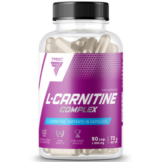 L-Carnitine Complex 90 kapsułek, Trec – skutecznie pomaga w odchudzaniu oraz ogranicza apetyt!