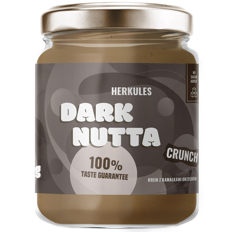 HERKULES Dark Nutta 330g KREM ORZECHOWY