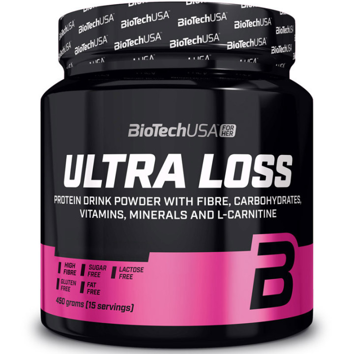 Ultra Loss 450g, Biotech USA - białko stworzone specjalnie dla kobiet dbających o sylwetkę!